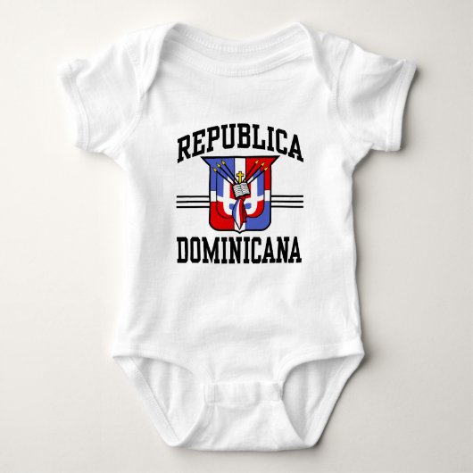 Republika Dominicana Baby Strampler (Vorderseite)