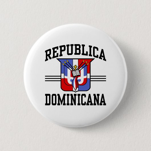 Republika Dominicana Button (Vorderseite)