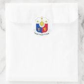 Republika ng Pilipinas (Wappen) Aufkleber (Tasche)