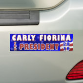Republikaner 2016 Carly Fiorina-Präsidenten-Wahl Autoaufkleber (Auf Auto)