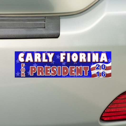 Republikaner 2016 Carly Fiorina-Präsidenten-Wahl Autoaufkleber (Auf Auto)