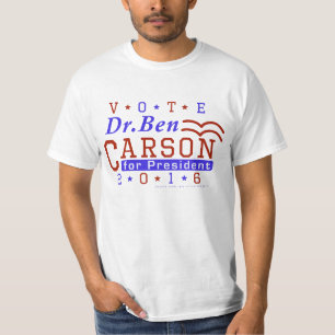 Republikaner 2016 Dr.-Ben Carson Präsidenten-Wahl T-Shirt