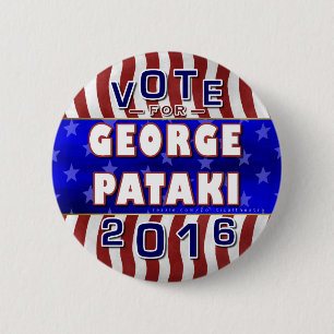 Republikaner 2016 George Pataki Präsidenten-Wahl Button