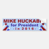 Republikaner 2016 Mike Huckabee Präsidenten-Wahl Autoaufkleber (Vorne)