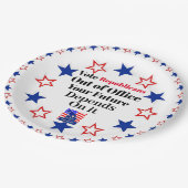 Republikaner abstimmen pappteller (Schrägansicht)