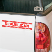 Republikaner Autoaufkleber (Auf Lkw)
