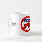 Republikaner behalten zurück kaffeetasse (Vorderseite Links)