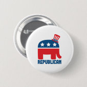 Republikaner Button (Vorne & Hinten)