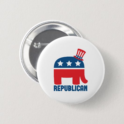 Republikaner Button (Vorne & Hinten)