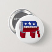 Republikaner Button (Vorne & Hinten)
