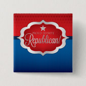 Republikaner Button (Vorderseite)