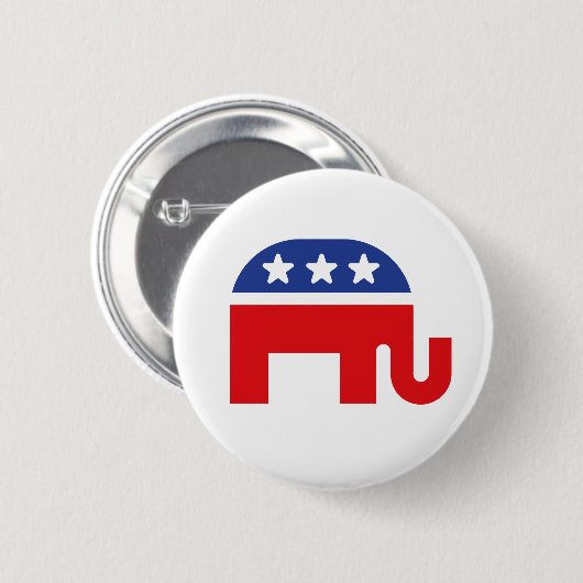 Republikaner Button (Vorne & Hinten)