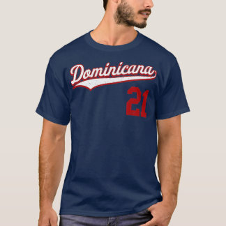 Republikaner Dominicana Baseball Dominikaner Beisb T-Shirt
