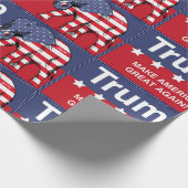 Republikaner Donald Trump 2016 Geschenkpapier (Ecke)
