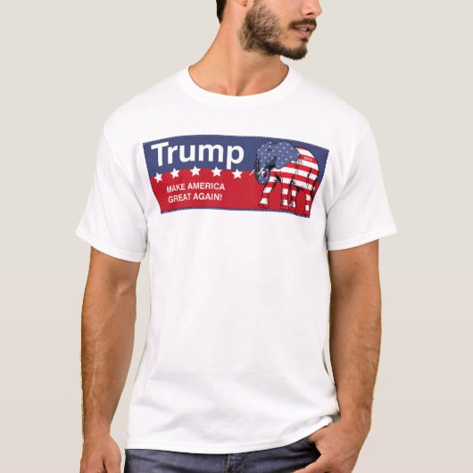 Republikaner Donald Trump 2016 T-Shirt (Vorderseite)