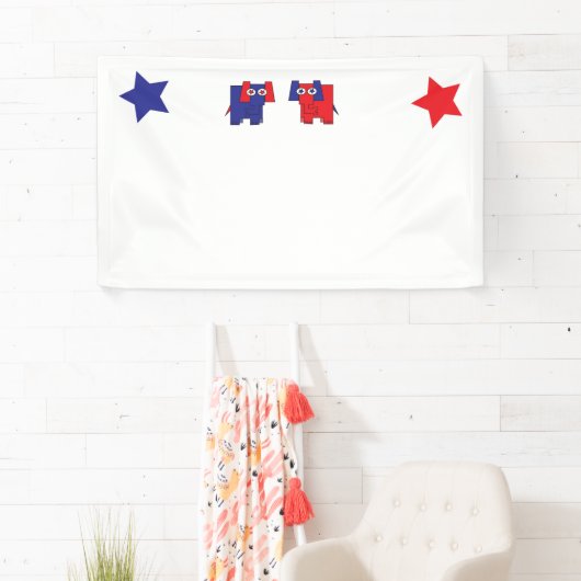 Republikaner Elefant Banner (Insitu)