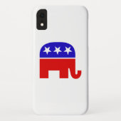 Republikaner Elefant Case-Mate iPhone Hülle (Rückseite)