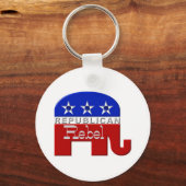 Republikaner-Elefant Schlüsselanhänger (Vorderseite)