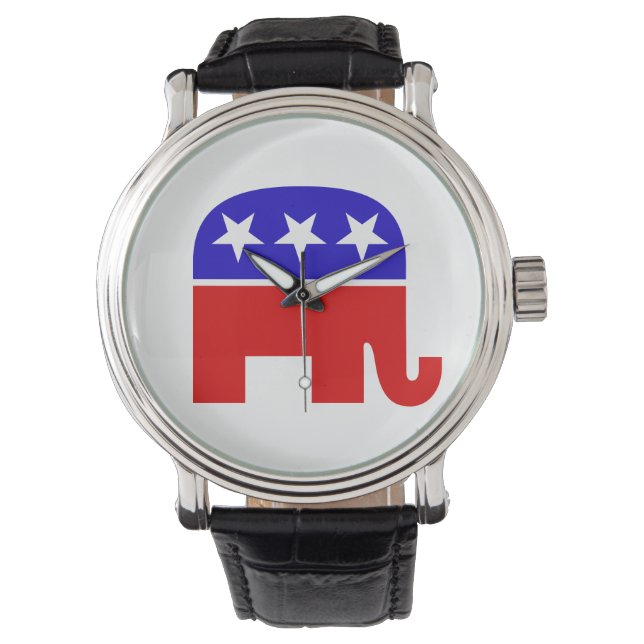 Republikaner Elephant Armbanduhr (Vorderseite)