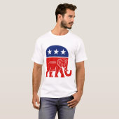 🐘 Republikaner Elephant Conservative T-Shirt (Vorne ganz)