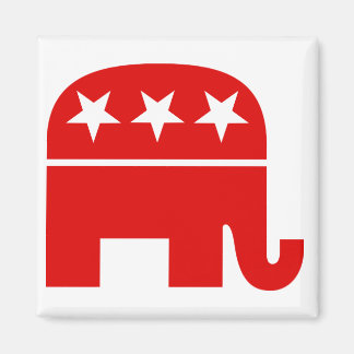 Republikaner Elephant Magnet