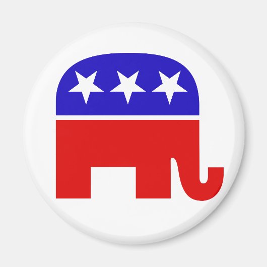 Republikaner Elephant Magnet (Vorne)