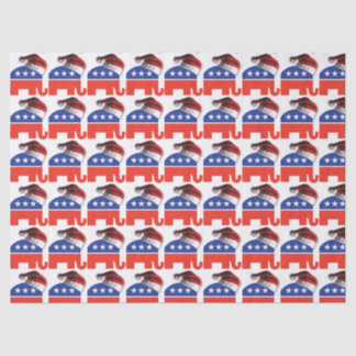 Republikaner Elephant Santa Claus Seidenpapier