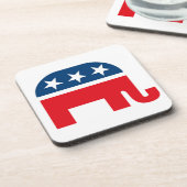 Republikaner Elephant Untersetzer (Linke Seite)
