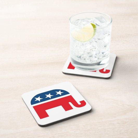 Republikaner Elephant Untersetzer (Rechte Seite)
