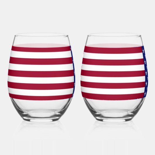 Republikaner Elephant Weinglas Ohne Stiel (Rückseite)