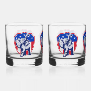 Republikaner Elephant Whiskyglas