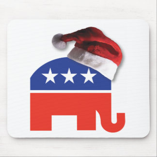Republikaner-Elephant-XMAS Mousepad