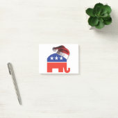 Republikaner-Elephant-XMAS Post-it Klebezettel (Büro)