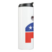 Republikaner-Elephant-XMAS Thermosbecher (Nach links gedreht)