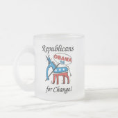 Republikaner für Änderungs-mattierte Tasse (Links)