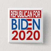 Republikaner für Biden 2020 Button (Vorderseite)