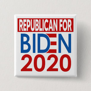 Republikaner für Biden 2020 Button