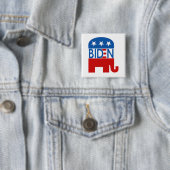 Republikaner für Biden 2020 Button (Beispiel)
