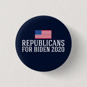 Republikaner für Biden 2020 Button
