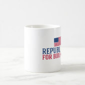 Republikaner für Biden 2020 Kaffeetasse (Mittel)