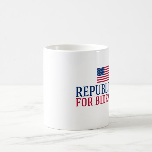 Republikaner für Biden 2020 Kaffeetasse (Mittel)