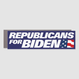 Republikaner für Biden 2024 Auto Magnet
