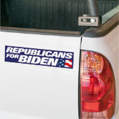 Republikaner für Biden 2024 Autoaufkleber (Auf Lkw)