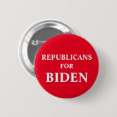 Republikaner für Biden Button (Vorne & Hinten)