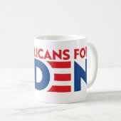 Republikaner für Biden-Kaffee-Tasse Kaffeetasse (VorderseiteRechts)
