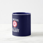 REPUBLIKANER FÜR HILLARY TASSE (Zentrum)