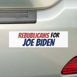 Republikaner für Joe Biden Democrats Funny 2024 Autoaufkleber