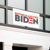 Republikaner für Joe Biden Präsident Boat Banner (Äußeres Gebäude)