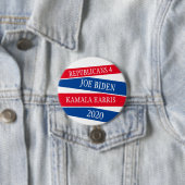 Republikaner für Joe Biden und Kamala Harris 2020  Button (Beispiel)