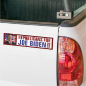 Republikaner für Joe Biden US-Präsident Foto 2020 Autoaufkleber (Auf Lkw)